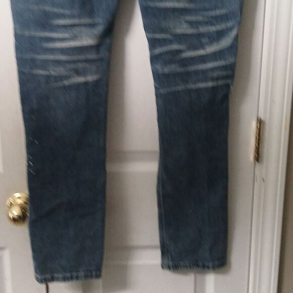 Rue21 Men's Graphic  Skinny Supreme Flex Black Jeans 32/32 - Picture 9 of 15